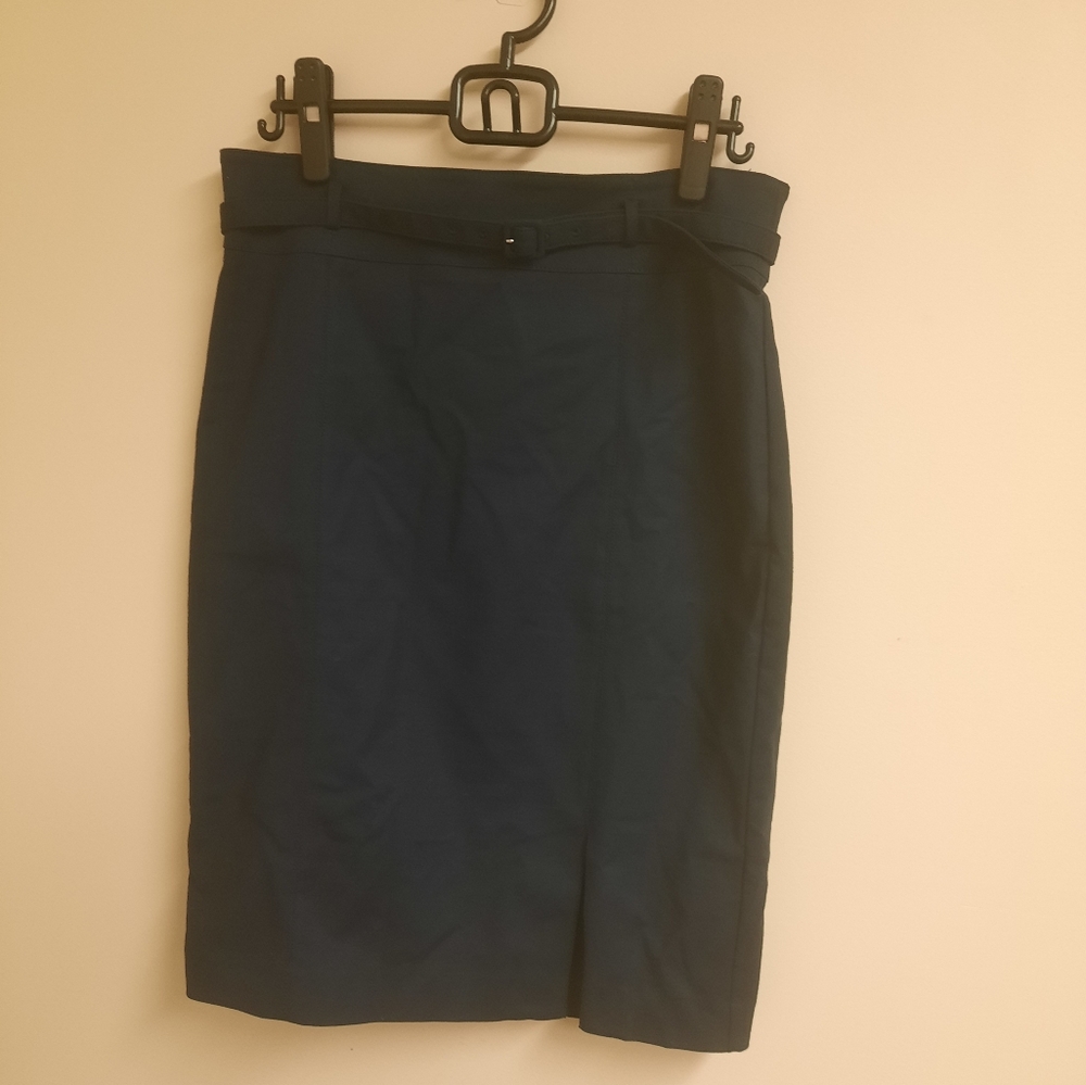 Ann Taylor Belted Pencil Skirt
